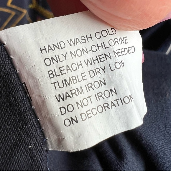 The Play Clan Men’s Stitched Embroidered Stairway Navy Graphic T-Shirt, Size XL - Picture 8 of 10